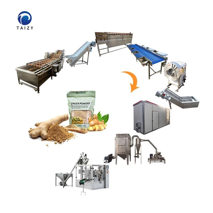 ginger powder processing line-3