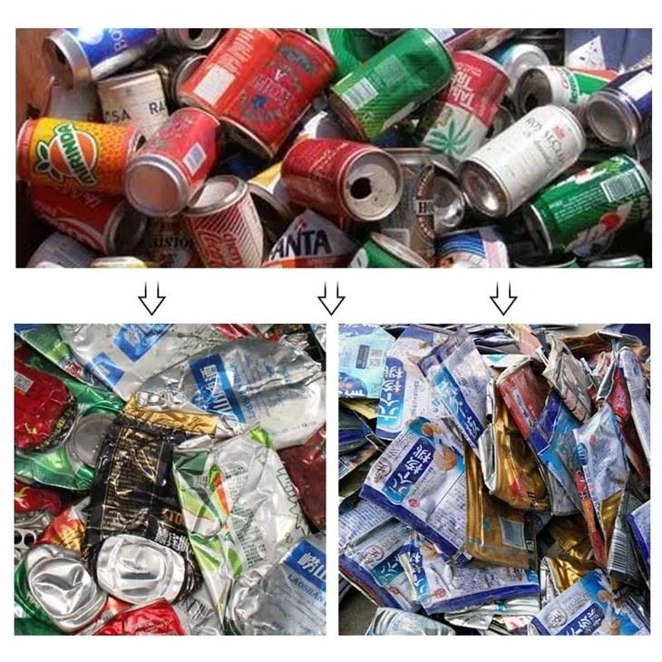 Cans Flattening Machine4