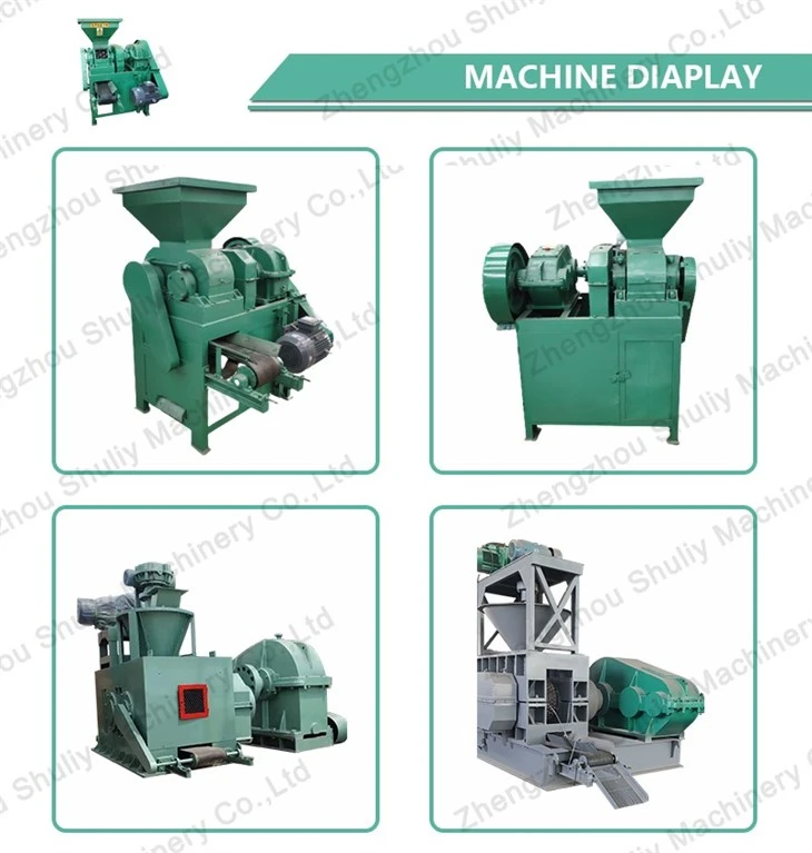 Oval charcoal Briquette Press machine3